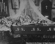 Man in Coffin